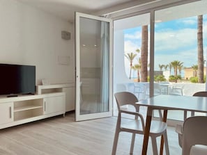 Room, Sea View (First floor, Zone A) | Blackout drapes, iron/ironing board, WiFi, bed sheets