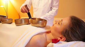 Salas para tratamentos a dois, massagens