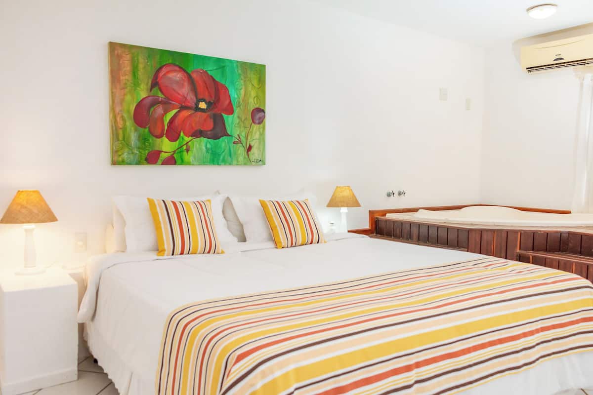 Suite VIP Com Hidromasagem | 1 dormitorio, minibar, caja fuerte y wifi gratis