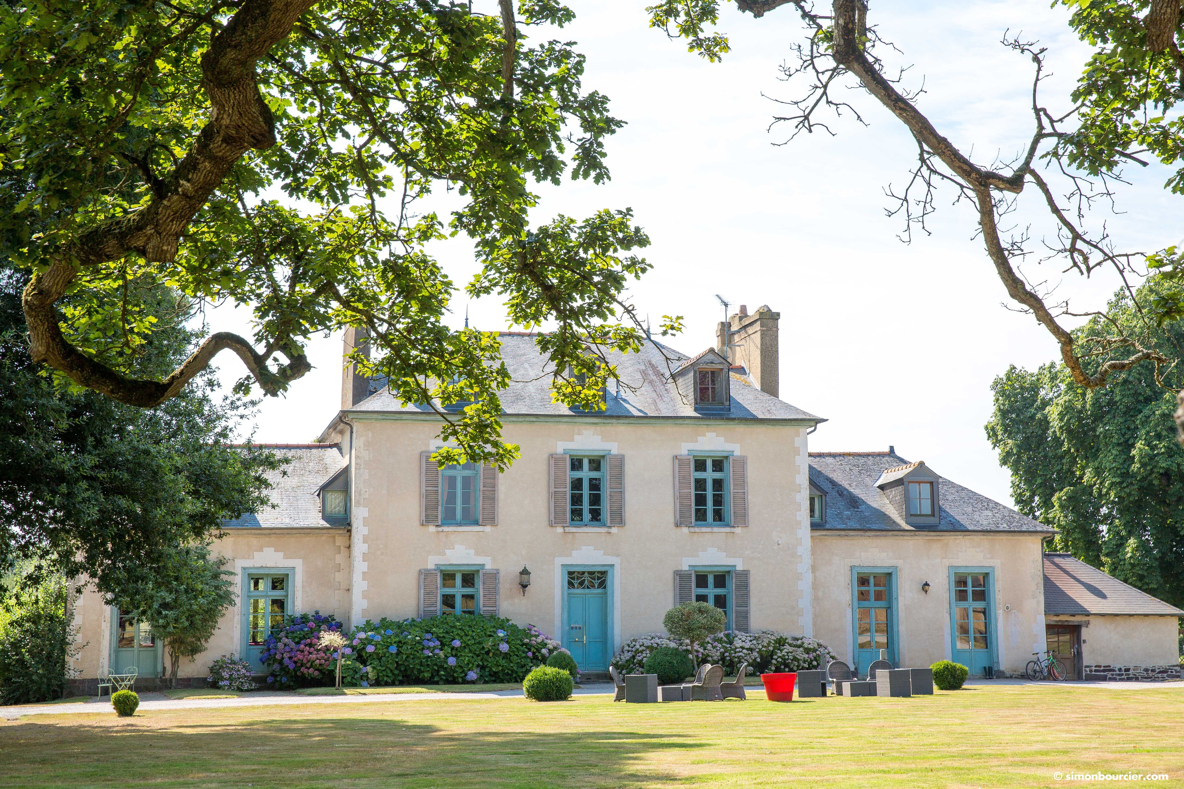 Façade de l’hébergement