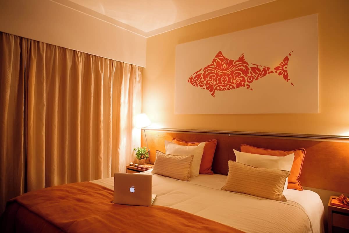 Premium bedding, memory foam beds, in-room safe, desk