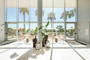 Lobby sitting area