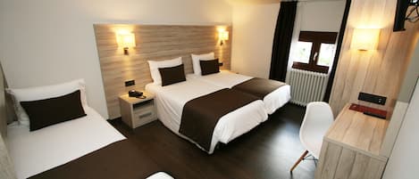 Triple Room | Premium bedding, down duvets, in-room safe, desk