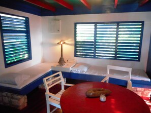 Basic Loft, 2 Bedrooms, Partial Ocean View | Iron/ironing board, free WiFi, bed sheets