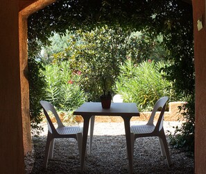 Double Room, Pool View, Ground Floor (07) | Terrace/patio - Athénopolis (Grimaud)