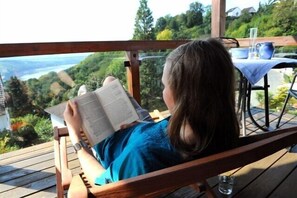 Panoramic Suite, 1 Bedroom, Kitchenette, Lake View | Balcony - Hotel Garni Belvedere, das BIO Hotel & SuiteHotel am Ederse (Waldeck)