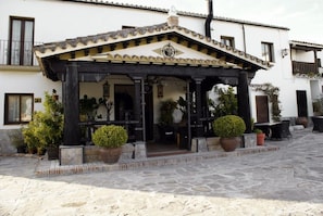 Entrada al alojamiento