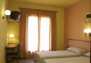 In-room safe, desk, soundproofing, rollaway beds