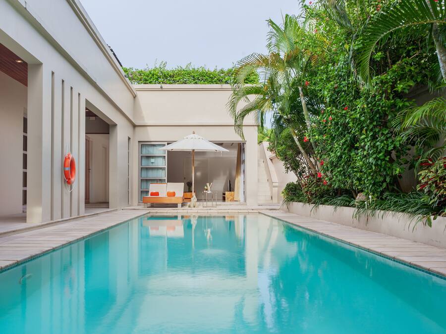 Vila, 2 quartos, piscina particular | Vista do quarto