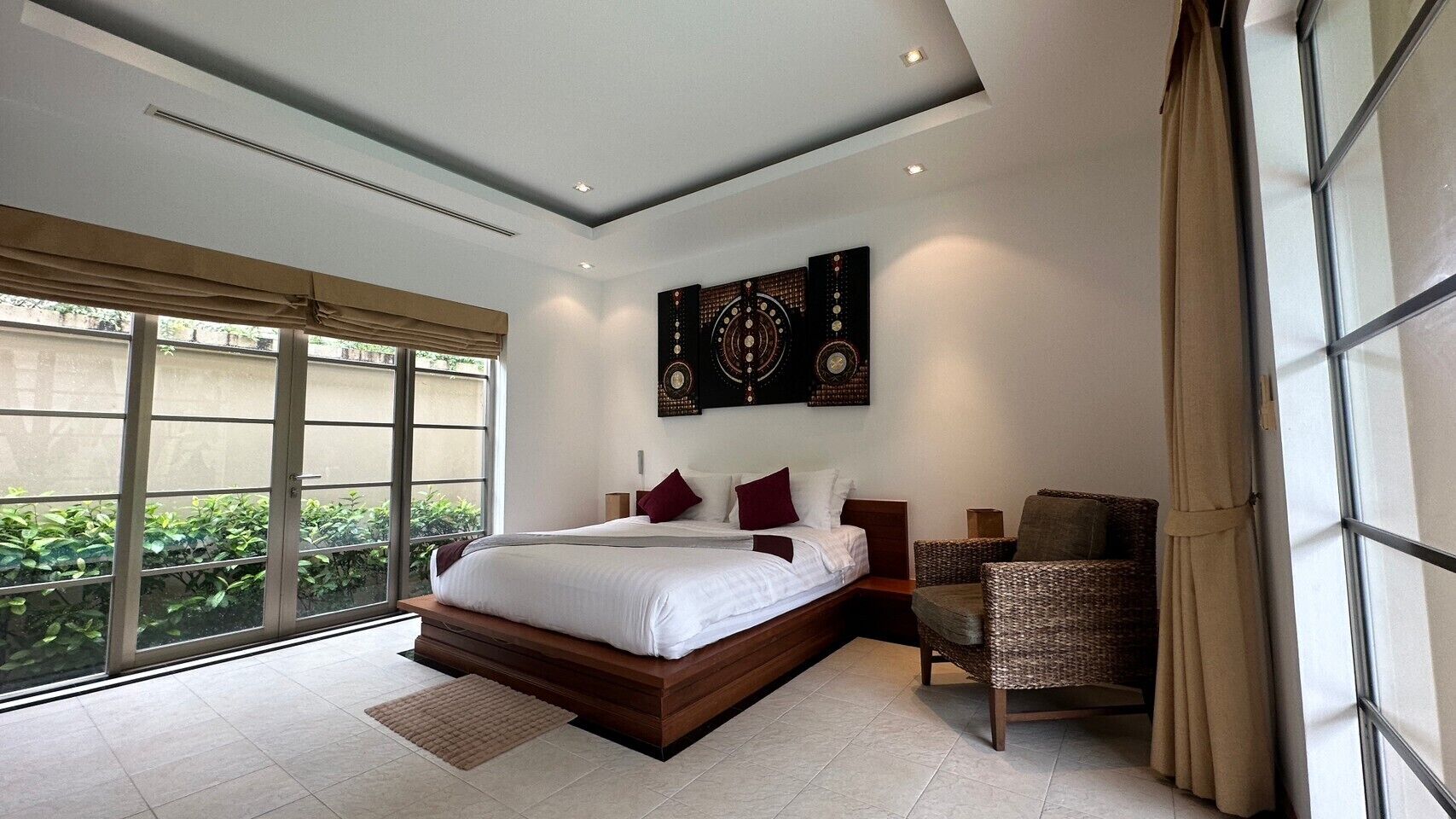 villa, 3 bedrooms, private pool | premium bedding, minibar, in-room safe, individually decorated