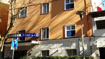 Fassade der Unterkunft