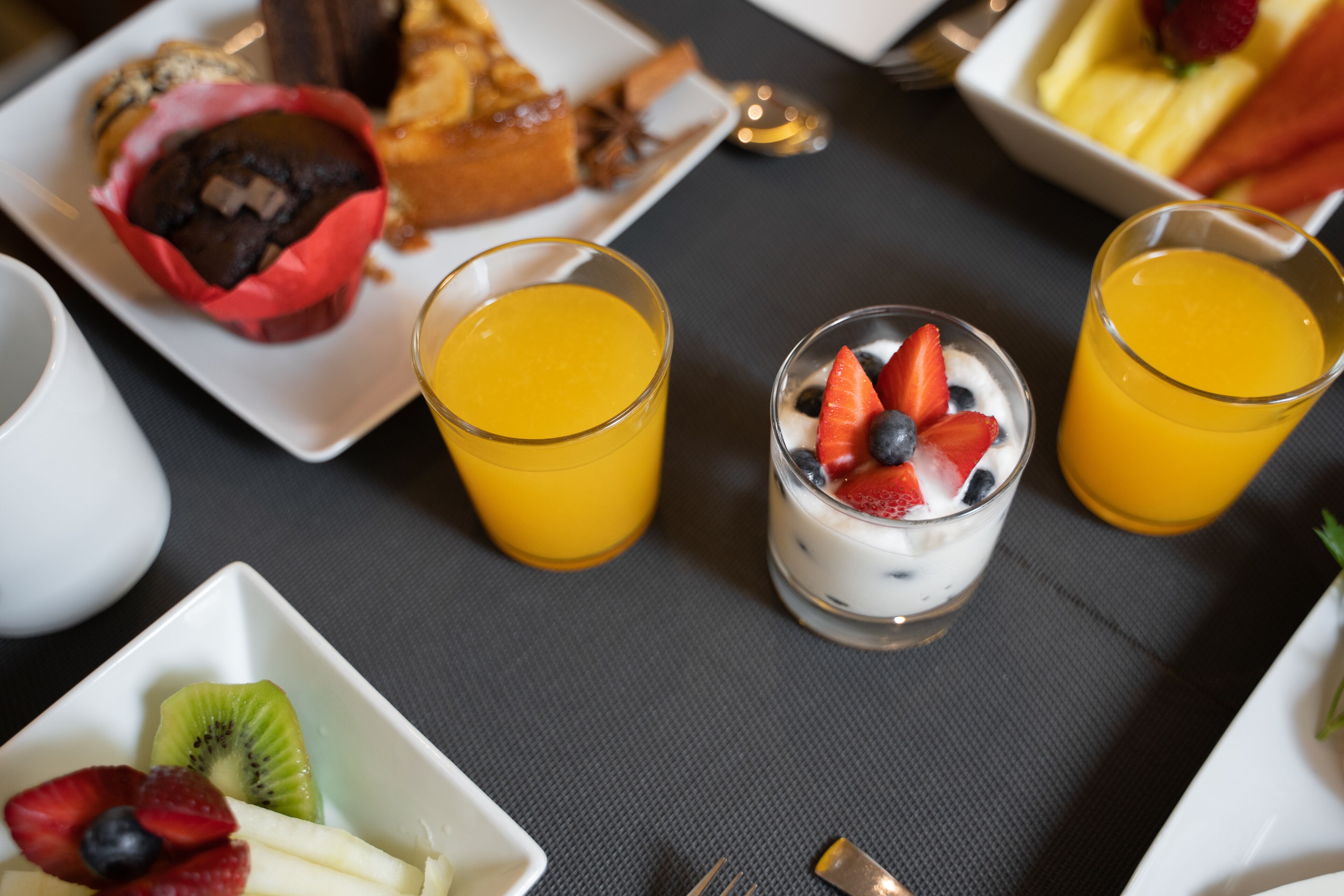 daily buffet breakfast (eur 13 per person)