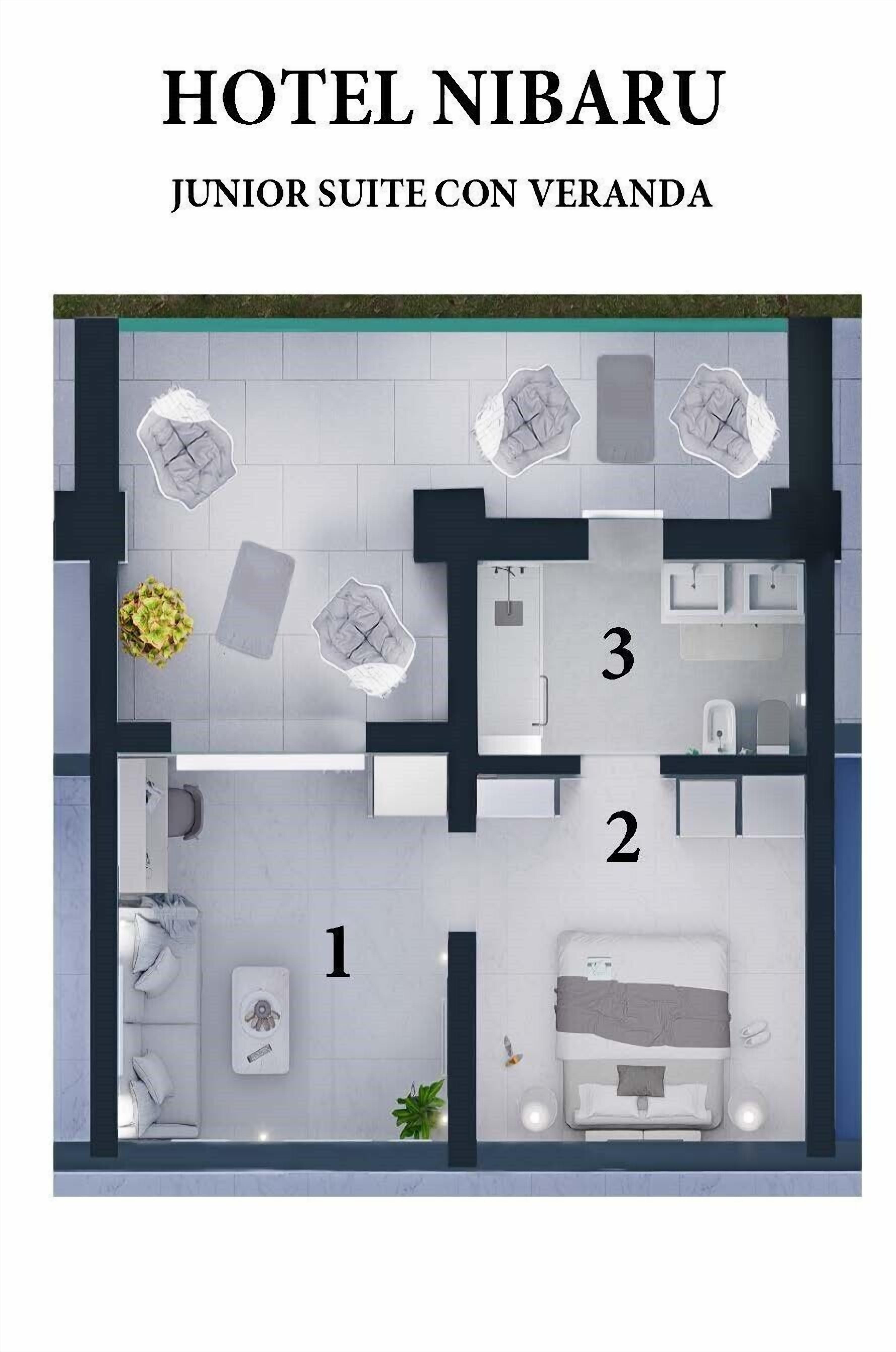 Suite Junior, terrasse