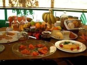 Breakfast area