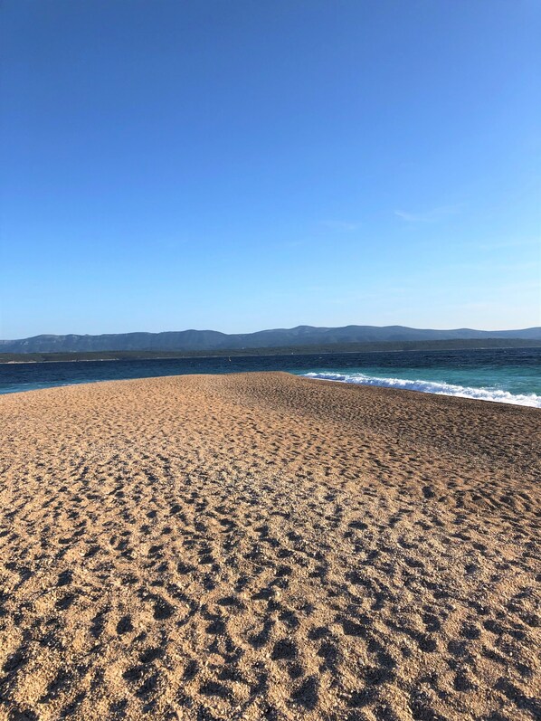 Accommodatie ligt op het strand