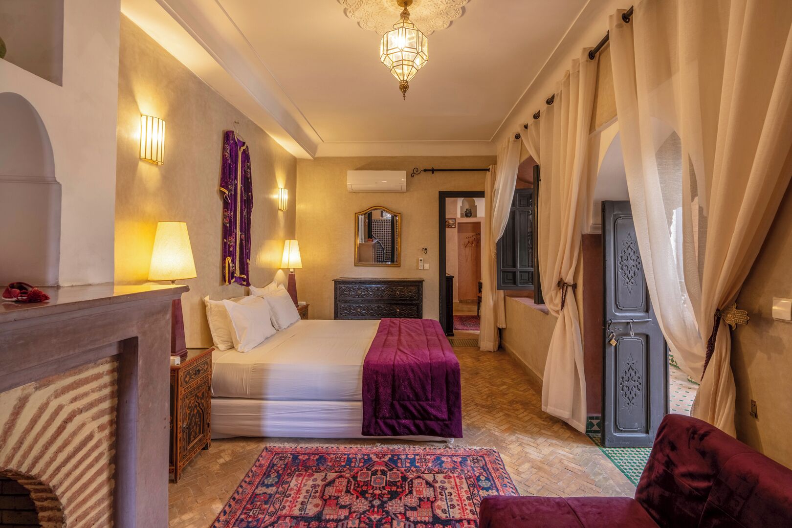 高级双人房 | 特色装修、特色家居、熨斗/熨板、免费 WiFi