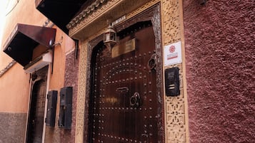 Fassade der Unterkunft