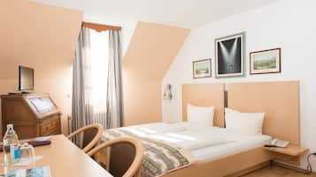 Desk, iron/ironing board, free WiFi, bed sheets
