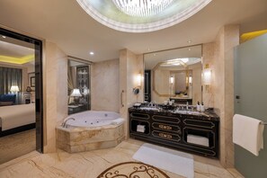 Separate tub and shower, rainfall showerhead, designer toiletries - Intercontinental Resort Lhasa Paradise by IHG (Lhasa)