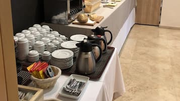 Daily buffet breakfast (EUR 12 per person)