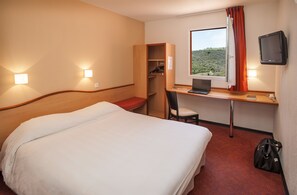 Double Room | Memory-foam beds, individually furnished, desk, laptop workspace