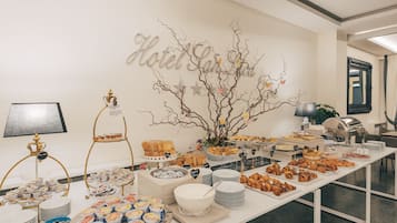 Kontinental morgenmad hver dag mod et gebyr
