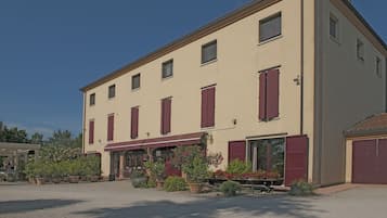 Façade de l’hébergement