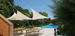 Seasonal outdoor pool