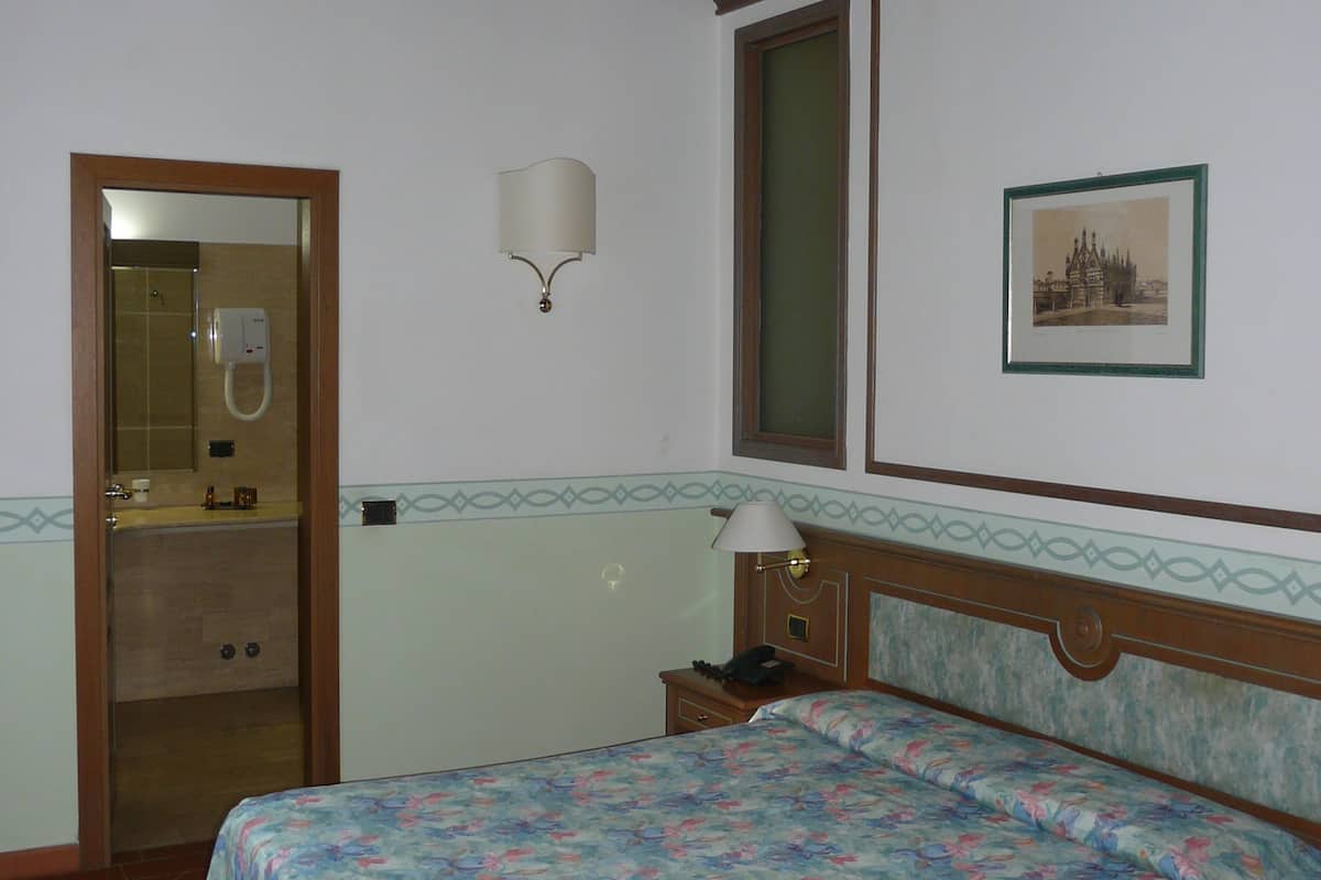 standard double room | minibar, in-room safe, desk, cots/infant beds