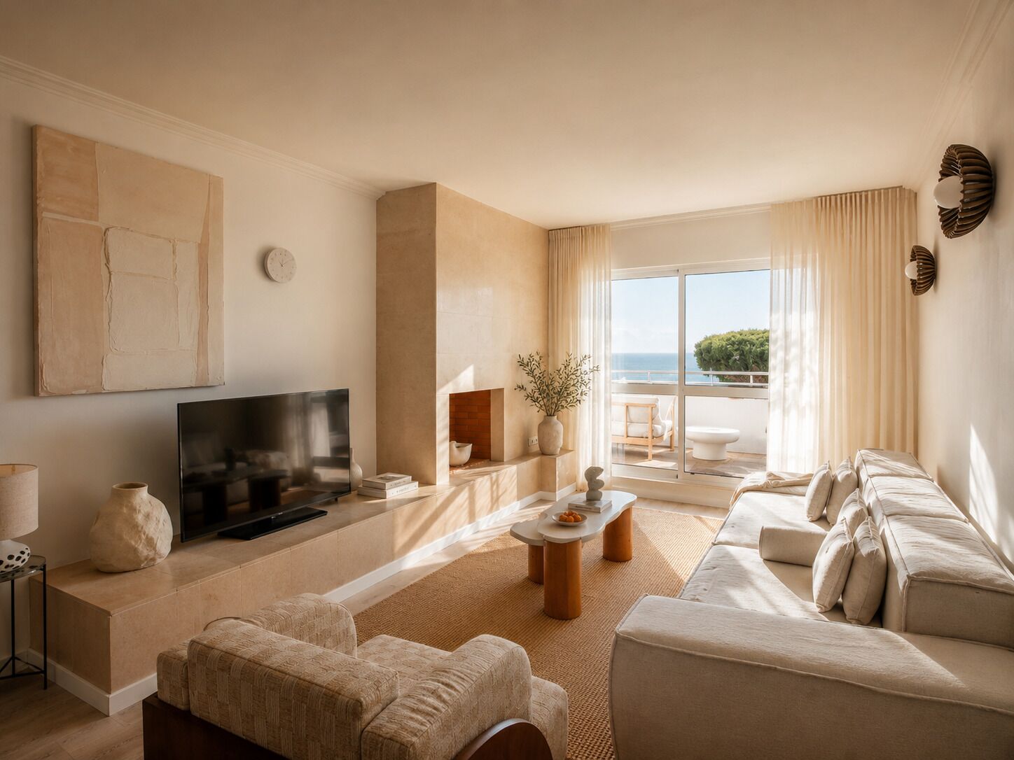 Suite, 2 Bedrooms, Terrace, Sea View (1 King & 2 Twins & 1 Sofa Bed) | In-room safe, individually decorated, blackout drapes