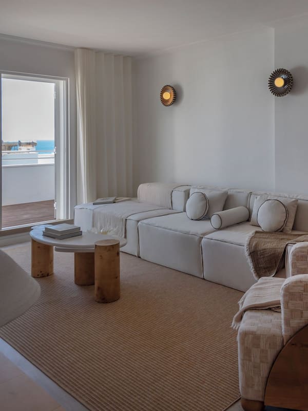 Two Bedroom Apartment Sea View | Living area | LCD TV