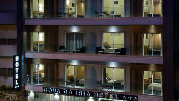 Front of property - evening/night