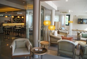 Zona de estar del vestíbulo