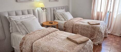 Pillow-top beds, soundproofing, free WiFi, bed sheets