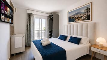 Pillow-top beds, soundproofing, free WiFi, bed sheets