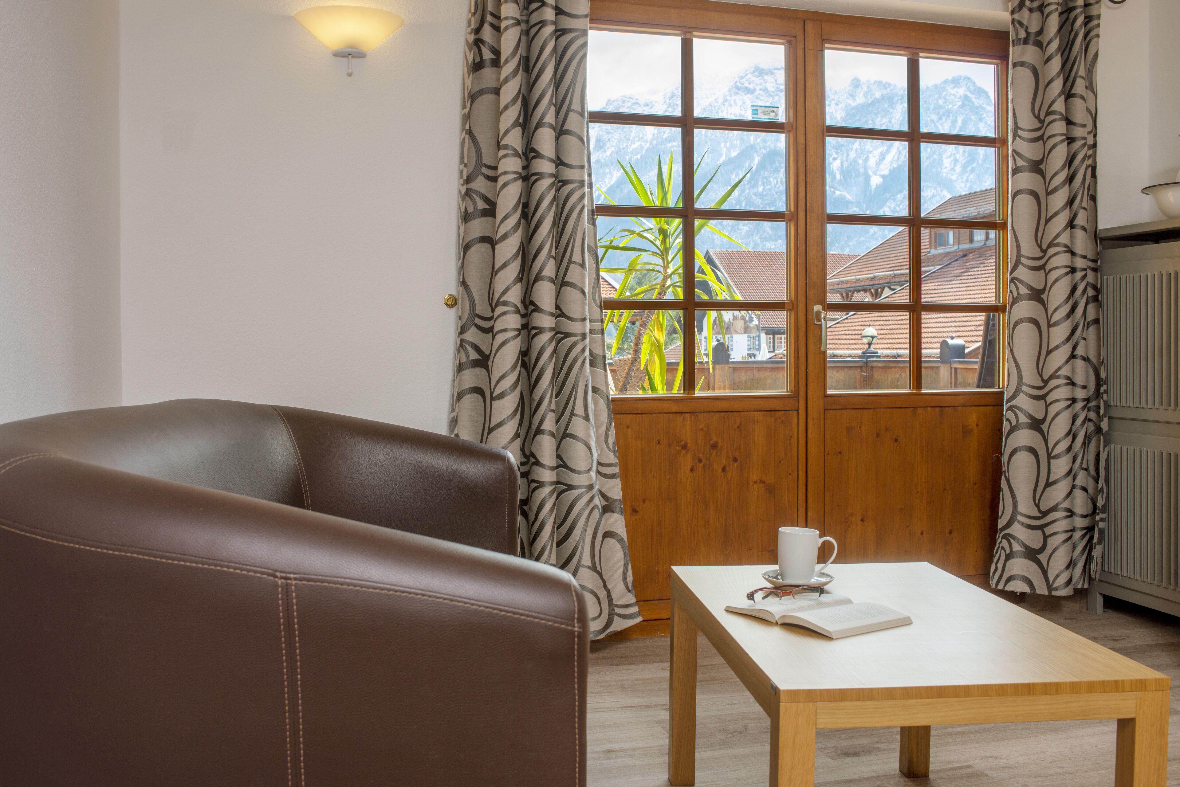 Sitteområde i lobbyen