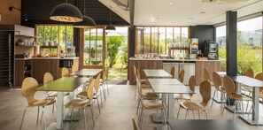 Daily buffet breakfast (EUR 9.50 per person)