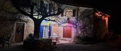 Façade de l’hébergement