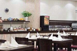 Daily buffet breakfast (EUR 11 per person)