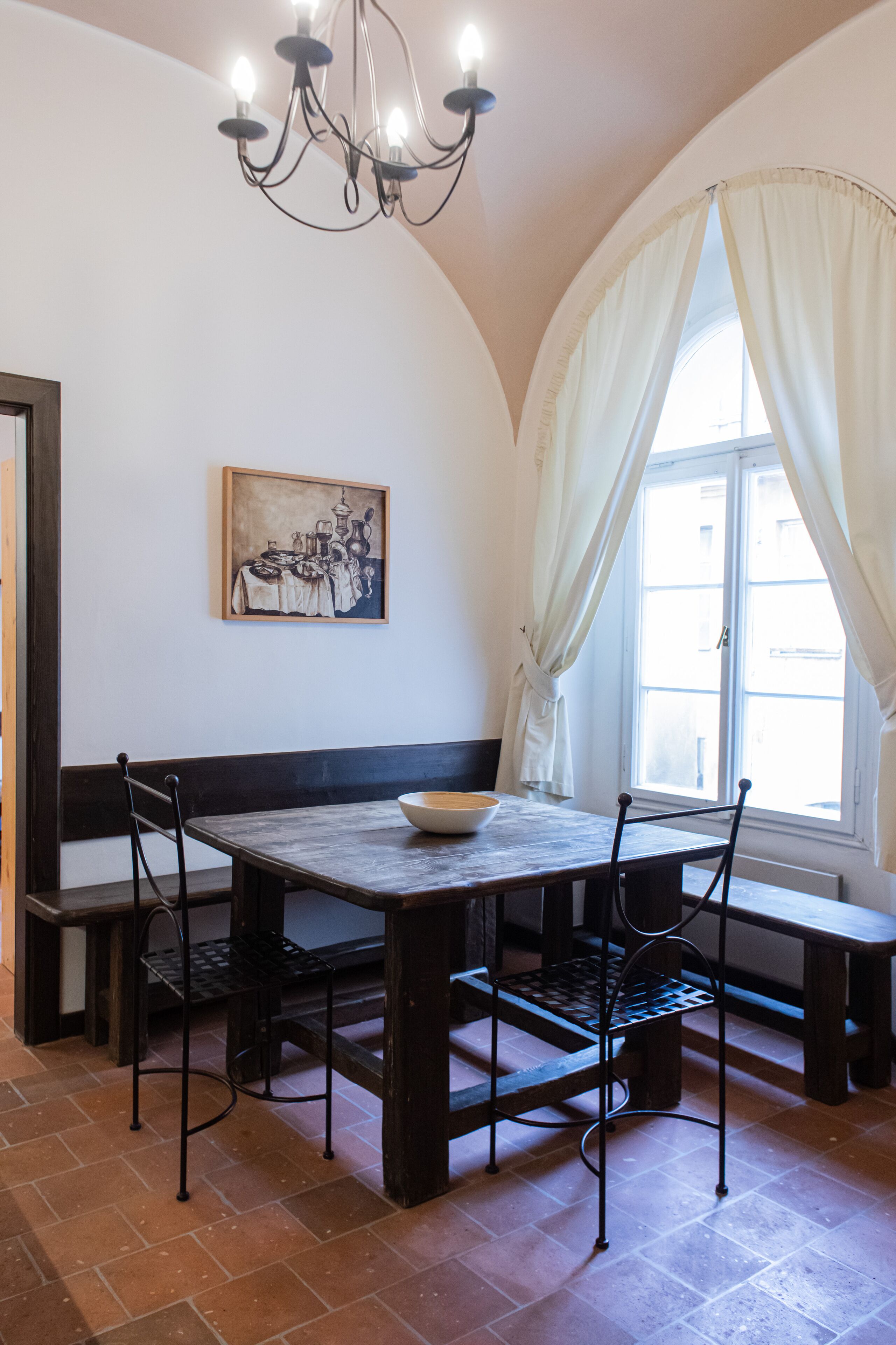 Zona de menjador de l'habitació