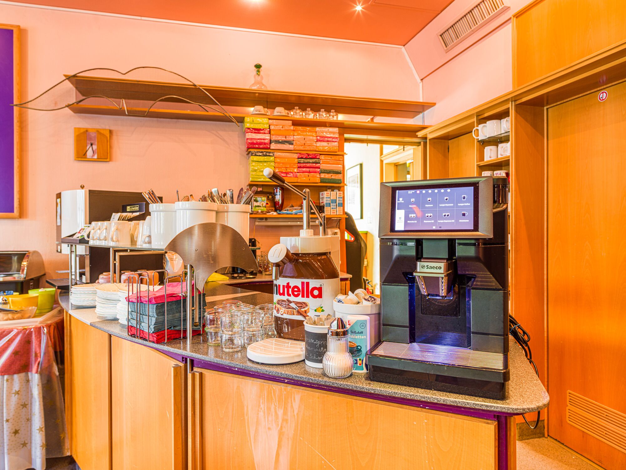 daily buffet breakfast (eur 10 per person)