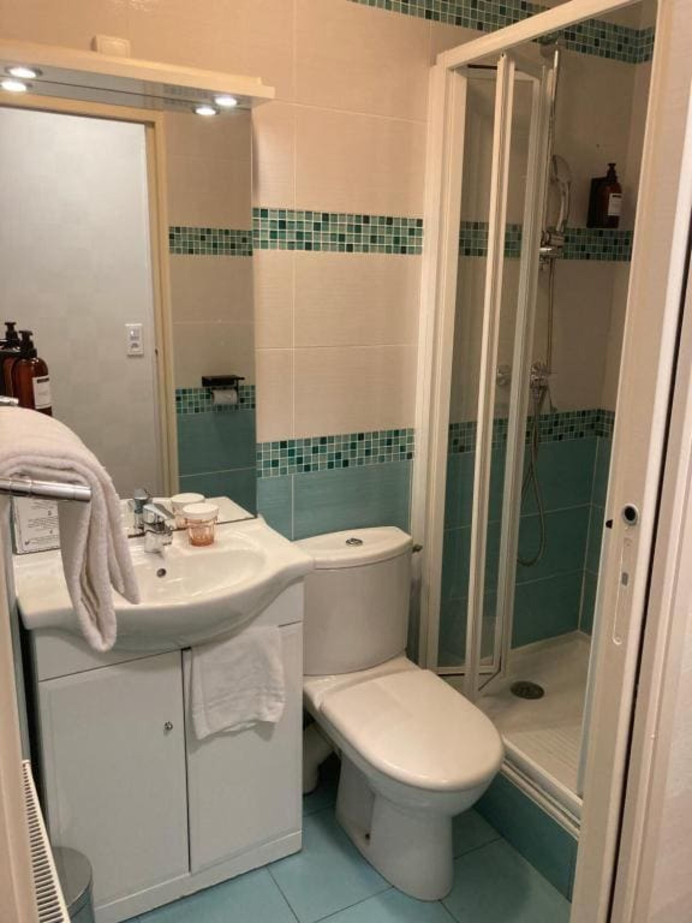 single room | bathroom | free toiletries, hair dryer, towels