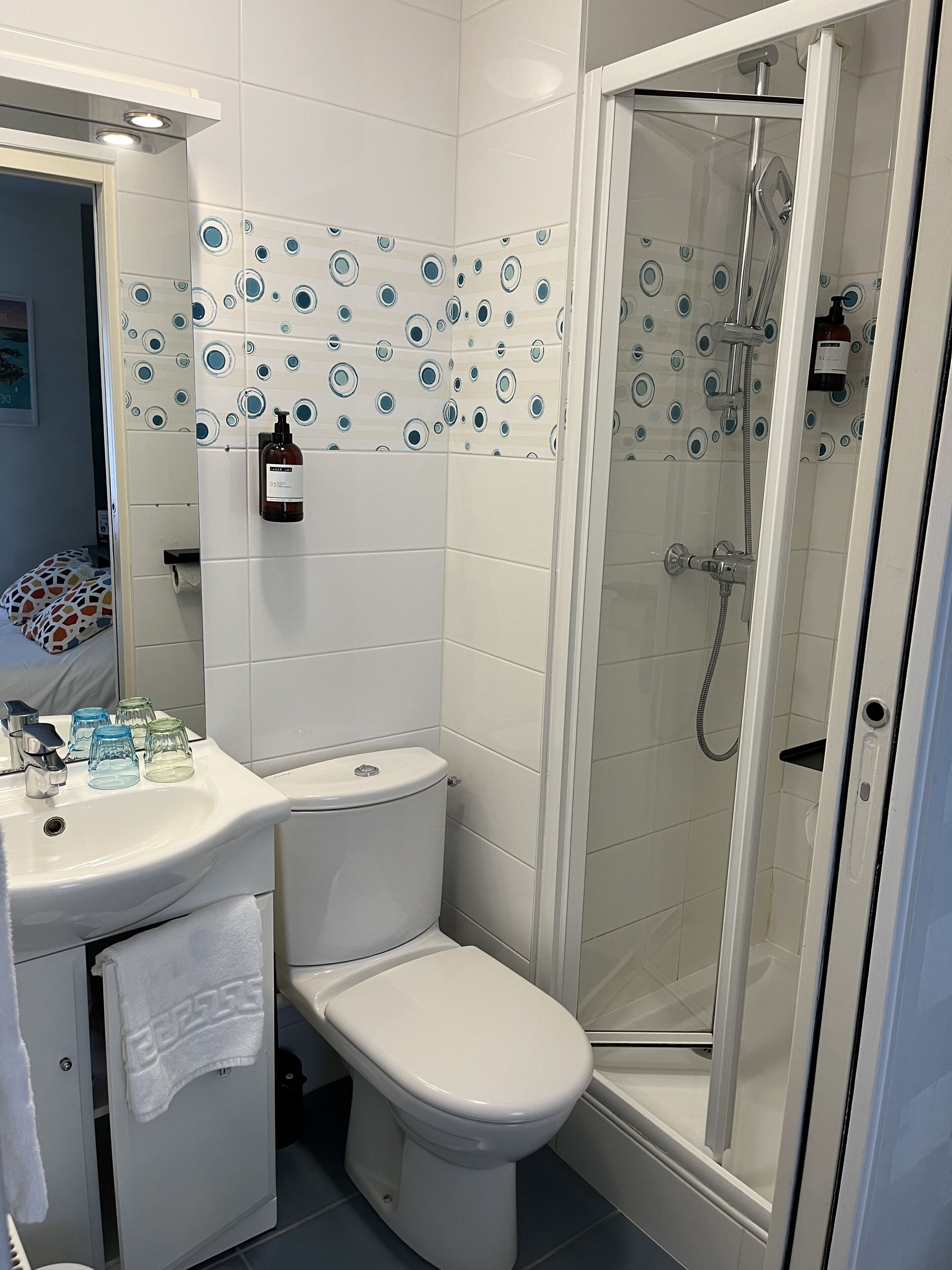classic double room, 1 double bed | bathroom | free toiletries, hair dryer, towels