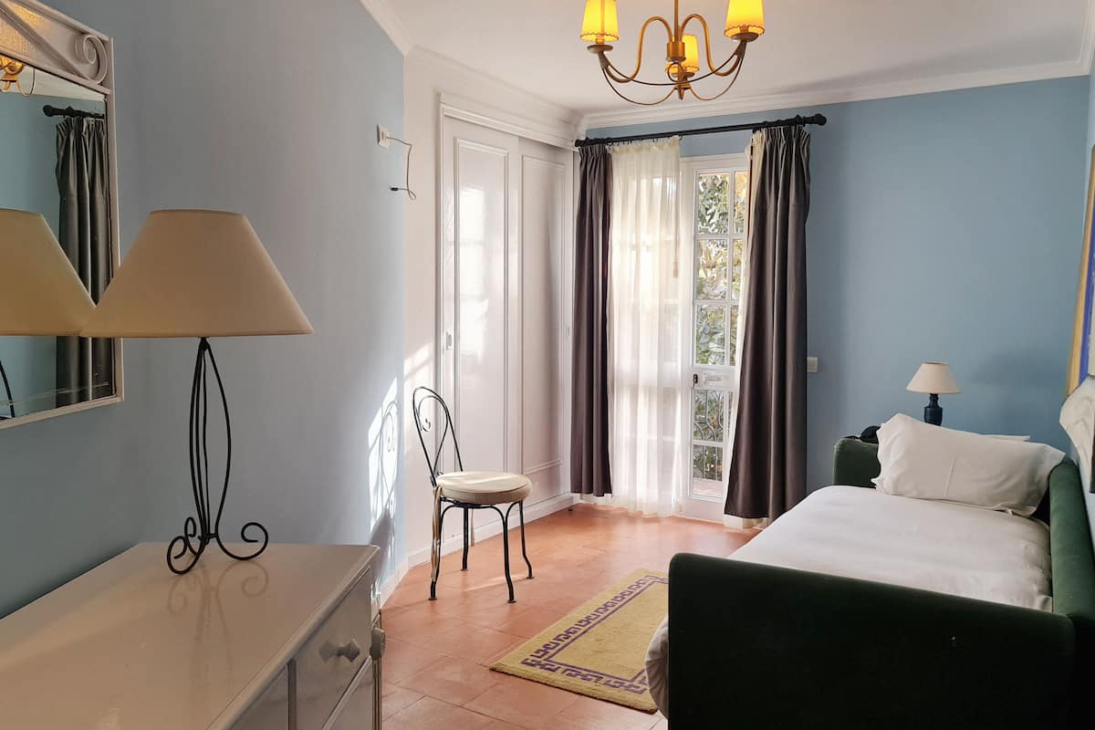 standard double room, pool view | 1 bedroom, in-room safe, individually decorated, individually furnished