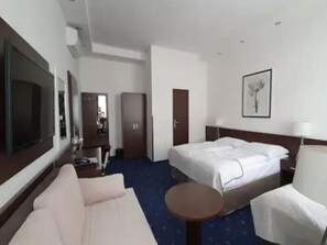 Minibar, in-room safe, desk, iron/ironing board - Royal Plaza (Prague)