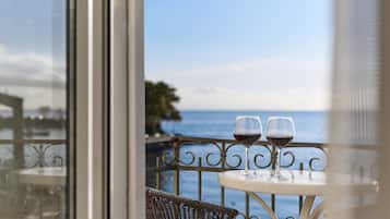 Superior Double Room, Balcony, Sea View | View from room
