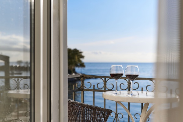 Superior Double Room, Balcony, Sea View | View from room