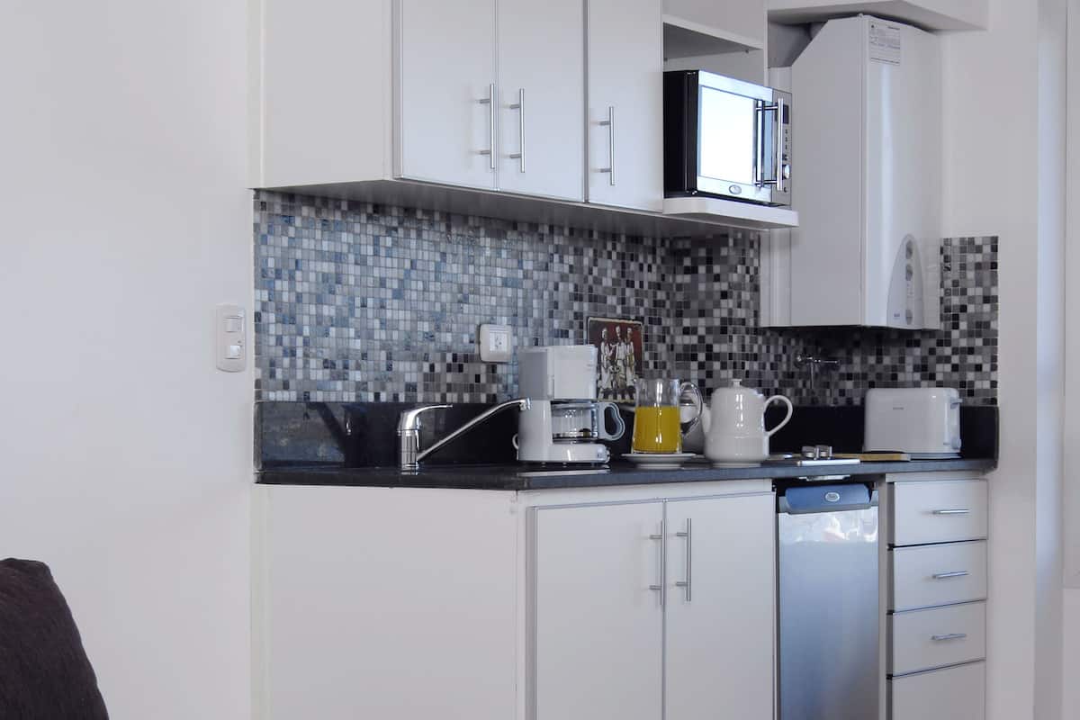apartment, 1 bedroom | private kitchen | fridge, microwave, stovetop, coffee/tea maker