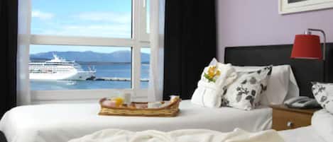 Suite Studio, vue jardin | 1 chambre, literie de qualité supérieure, couette en duvet d'oie