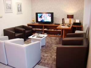 Sala de estar en el lobby